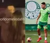 Paulinho, do Palmeiras, é visto aos beijos no Carnaval do RJ imagem