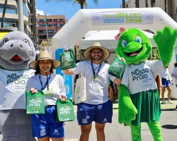 Praia 10 Lixo Zero conclui ação educativa na orla de Maceió