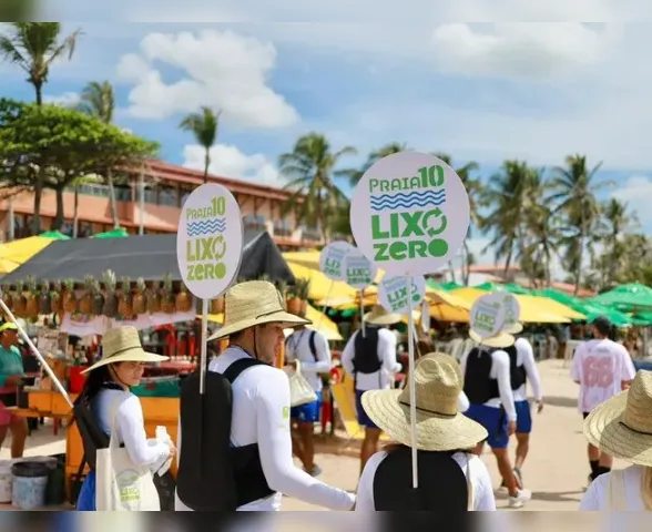 Praia 10 promove conscientização ambiental na Praia do Francês