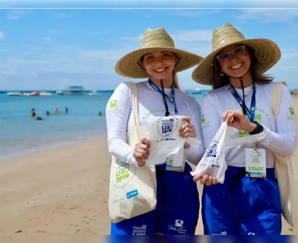 Projeto Praia 10, Lixo Zero mobiliza banhistas na Praia do Francês