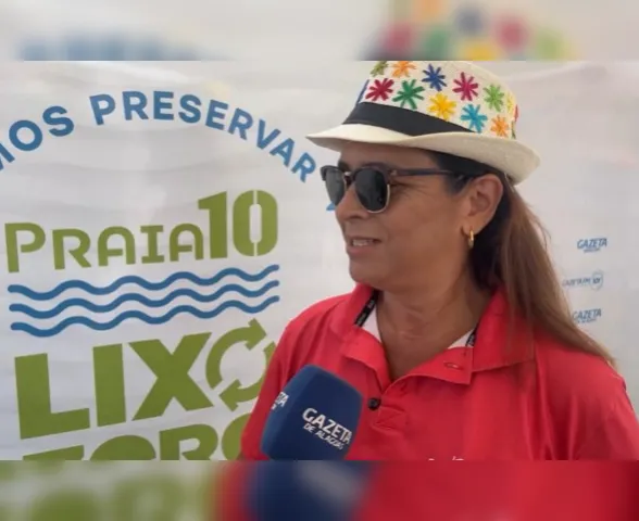Secretaria de Turismo de Marechal destaca importância do Praia 10 , Lixo Zero para o turismo responsável