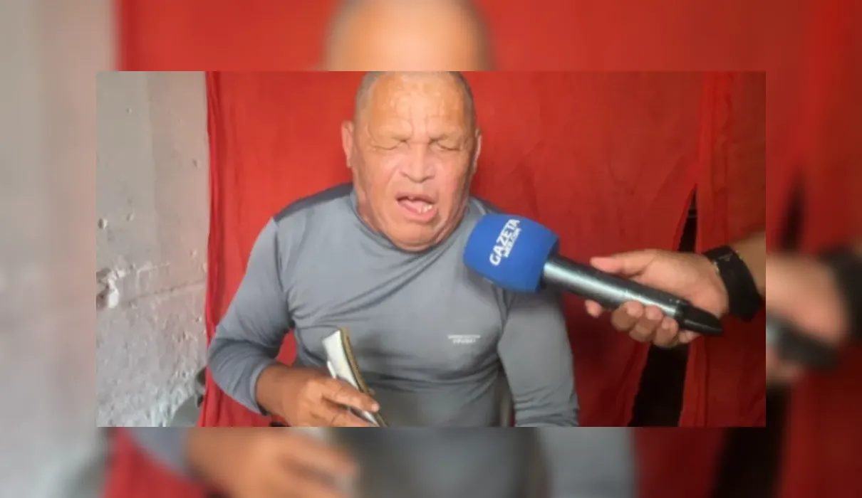 Após denúncia da TV Gazeta, suspeito de agredir 'Ceguinho do Centro' é preso em Marechal