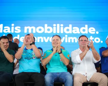 Ao lado de Luciano e Nezinho, Paulo entrega duplicação da AL-110 e destaca avanços em infraestrutura, segurança e educação