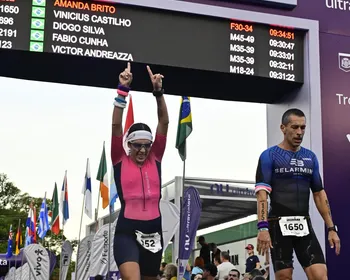 Com tempo de 9h34, Amanda Brito alcança feito inédito no Ironman