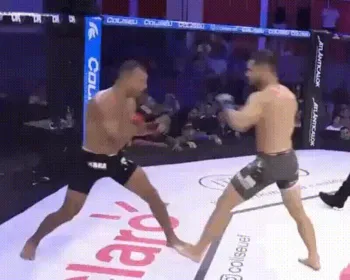 Ériquis Camilo reage, nocauteia Lucas Padeiro e vence luta principal do Coliseu