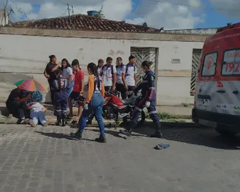 Estudante é atropelada por moto a caminho da escola em Arapiraca