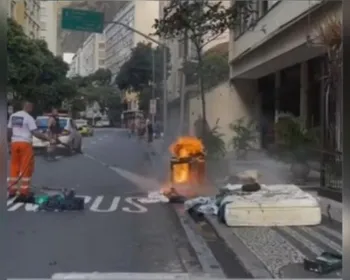 Explosão em apartamento causa incêndio e deixa um ferido em Copacaban