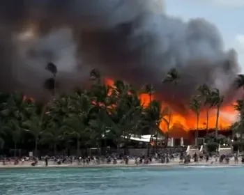 Incêndio em resort causa evacuação de 1,7 mil pessoas na República Dominicana