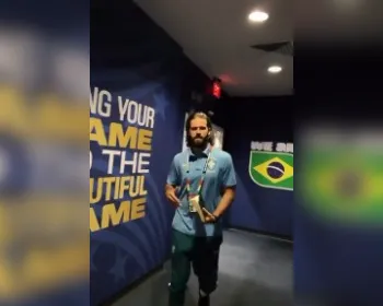 Seleção brasileira chega a estádio para jogo contra Marrocos; veja