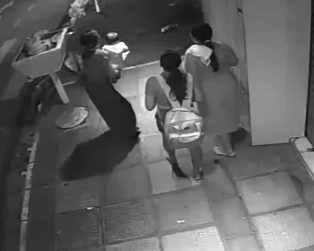 Vídeo mostra PM de folga salvando bebê engasgado na Ponta Grossa
