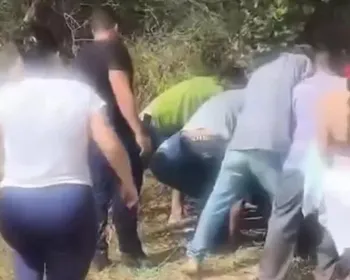VÍDEO: mulher é resgatada após cinco dias dentro de cisterna