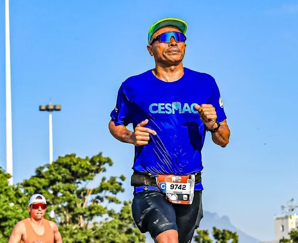 De colaborador a exemplo de superação: Wal conquista recorde pessoal na Maratona do Rio 2026
