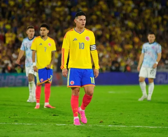 James Rodríguez ignora pedido da filha do presidente da Colômbia
