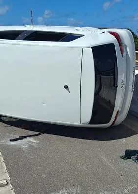 Casal de ciclistas é atropelado na Ponte Divaldo Suruagy, em Marechal; mulher fica em estado grave