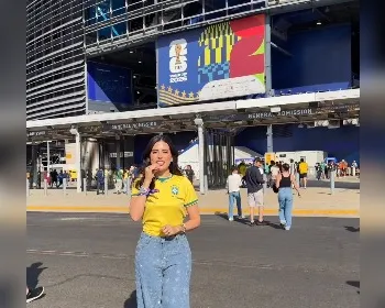 Neta de Arivaldo Maia emociona ao homenagear o avô durante jogo do Brasil na Copa do Mundo