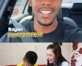 Vídeo: alagoano que viralizou na Copa recebe surpresa de jogador do Brasil