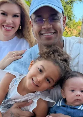 Lore Improta surpreende com o tamanho do caçula: "Help"; veja fotos