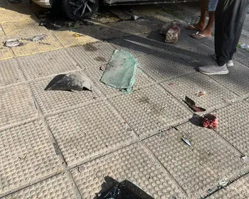 Alta velocidade e pedradas: motorista é agredido por populares após atropelar adolescente no Vergel