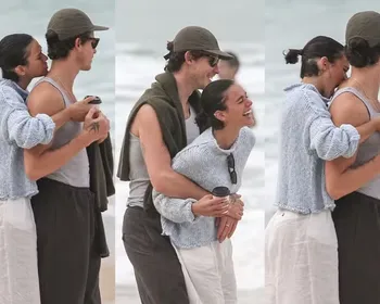 Bruna Marquezine e Shawn Mendes vivem manhã romântica no Rio