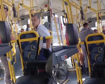 Buzinada para viatura fez PM tirar motorista de ônibus à força