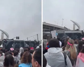 Chão do Estádio Morumbis cede horas antes de show de Harry Styles