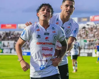 Fim do primeiro tempo com vitória do ASA sobre o Cianorte por 2 a 0; acompanhe ao vivo!