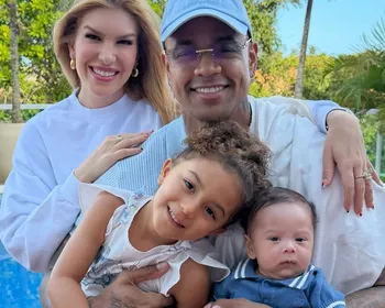 Lore Improta surpreende com o tamanho do caçula: "Help"; veja fotos