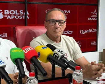 Matheus Guimarães revela a meta traçada por PC Gusmão para levar o CRB à Série A; vídeo