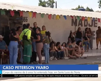 Peterson Ykaro é enterrado sob forte comoção; tio-avô preso é investigado por estupro de vulnerável seguido de morte