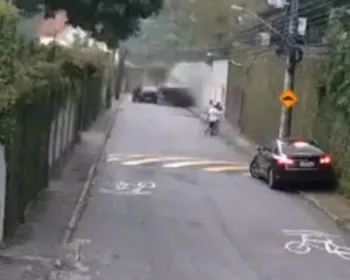 Veja momento em que ex-jogador do Botafogo é atingido e morre