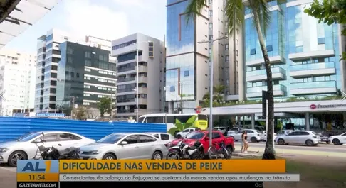 Pescadores da Balança de Pajuçara perdem até 95% das vendas após obra reduzir estacionamento