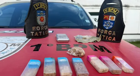 PM prende suspeito de incentivar furtos para abastecer tráfico de drogas na Feira do Rato