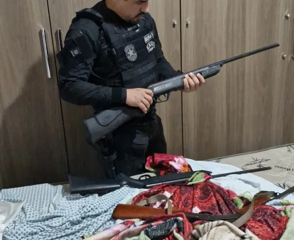 Operação Águas Turvas prende três e apreende armas e drogas no Sertão de AL