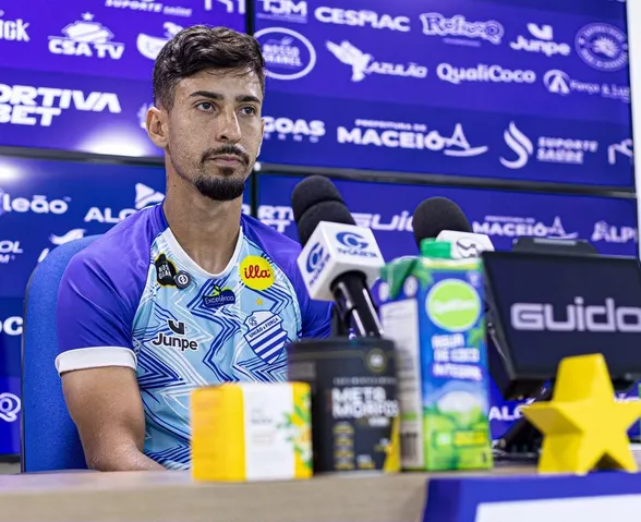 'Vai dar tudo certo': Caio Hila confia em reação do CSA contra o Uberlândia