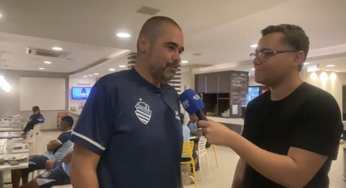Decisão é na TV Gazeta! Bonatelli revela como o CSA chega para enfrentar o Uberlândia