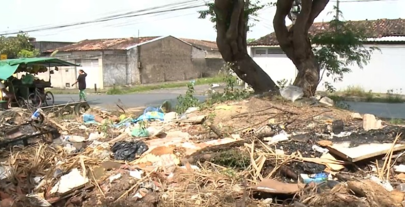 Moradores denunciam descarte irregular de lixo no Eustáquio Gomes