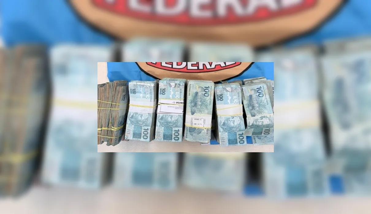 PF apreende quase R$ 600 mil em espécie com investigado por crimes eleitorais em Maceió