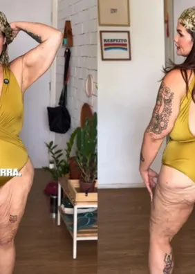 Após perder 112 kg, Thais Carla surge de maiô e celebra: “Tô gostosa”
