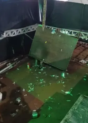 Camarote desaba durante rodeio e deixa 24 feridos no interior de SP