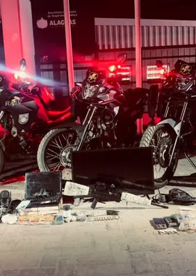 Homem é preso com arma artesanal, drogas e munições durante ação do Raio em Maceió