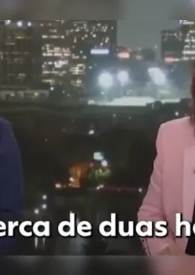Jornalista anuncia ao vivo morte da própria equipe em queda de helicóptero