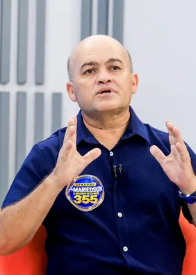 Mariedson diz que 'partido é o povo' e promete levar esporte aos 102 municípios de AL