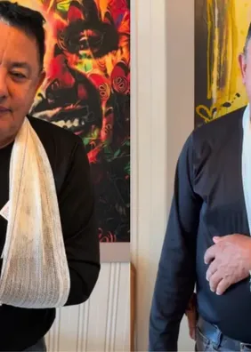 Pai de Cristiano Araújo é atropelado pela própria caminhonete: "Sou forte"