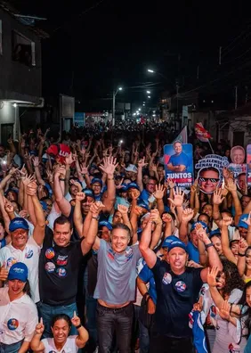Renan Filho e grupo dos Pereira reúnem multidão em Teotônio Vilela
