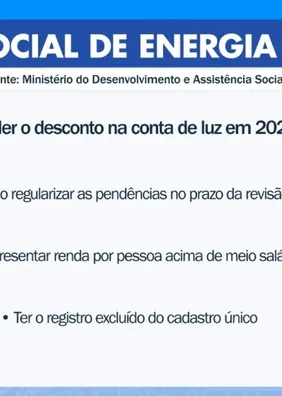 Tarifa Social: quase 200 mil famílias podem perder desconto na conta de luz em AL
