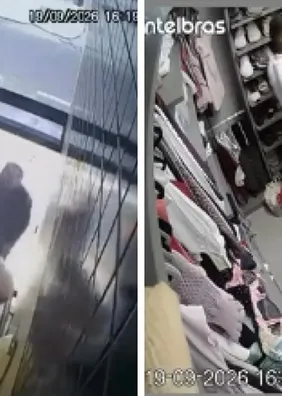 Vídeo mostra dupla invadindo e furtando apartamentos na Ponta Verde