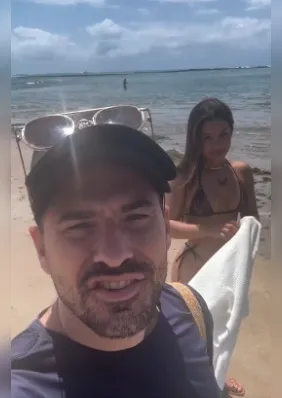 Casal de conteúdo adulto relata constrangimento durante gravação em praia de Maceió