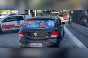 Bope apreende carro de homem detido por suspeita de crime eleitoral em Maceió