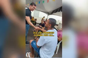 “Você já me prendeu, mas meu voto é seu”: vídeo com Delegado Leonam viraliza