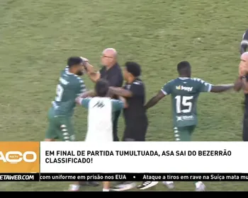 Confusão antecipa fim da partida entre Gama e ASA; veja o vídeo